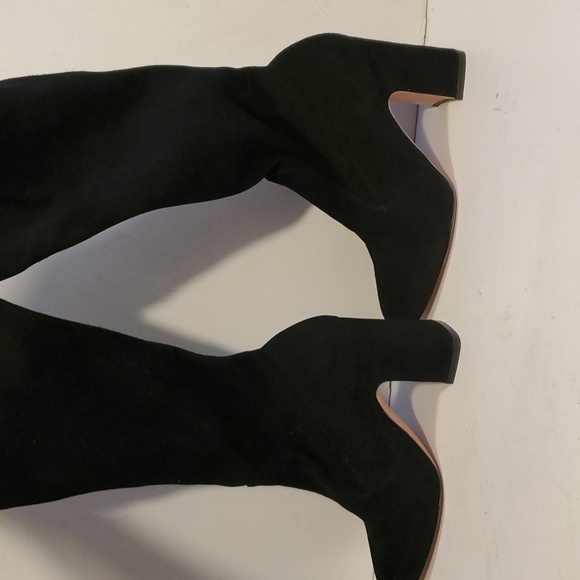 Stuart Weitzman Kirstie Over The Knee Boot In Black Size 4M NWOT'S - Picture 5 of 13